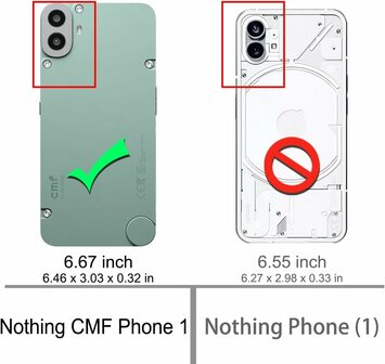 CMF Phone 1 - Anti Shock - Transparant