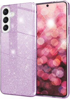 Samsung A26 - Paars - Glitter Back Cover