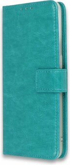 Reno 4z - Book Case &amp;amp; Glas - Turquoise