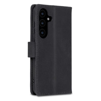 Samsung A56 - Charcoal Gray - Leather Book Case