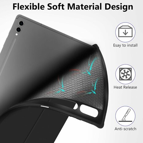 Samsung Tab S10 Ultra - Zwart - Smart Cover