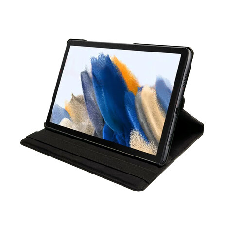 Samsung Tab A9 - Charcoal Gray - Draaibare Case