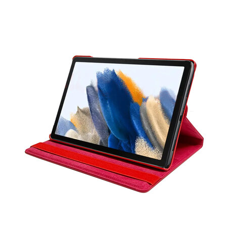 Samsung Tab A9 - Crimson Red - Draaibare Case