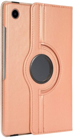 Samsung Tab A9 - Rosegoud - Draaibare Case