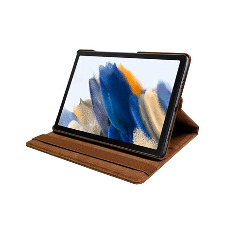 Samsung Tab A9 - Sienna Brown - Draaibare Case