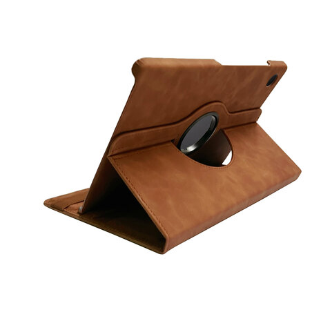 Samsung Tab A9 - Sienna Brown - Draaibare Case