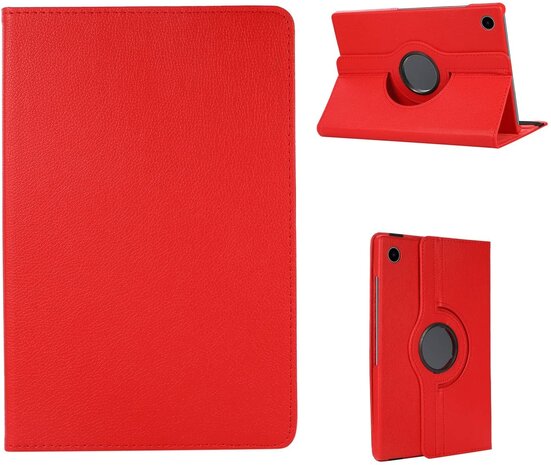 Samsung Tab A9 - Rood - Draaibare Case