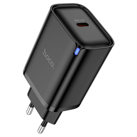 Hoco - DC80 - 45W Fast Charge - Zwart