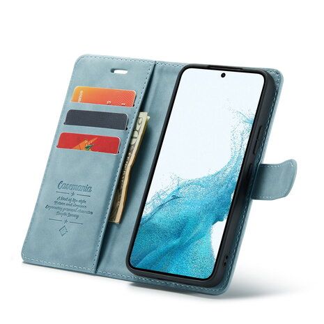 Samsung S24 Plus Aqua Blue - 2 in 1 Book Case