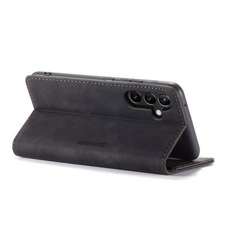 Samsung A15 - Charcoal Gray - Book Case