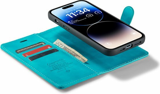 iPhone 14 Pro Max Azure Blue - 2 in 1 Book Case