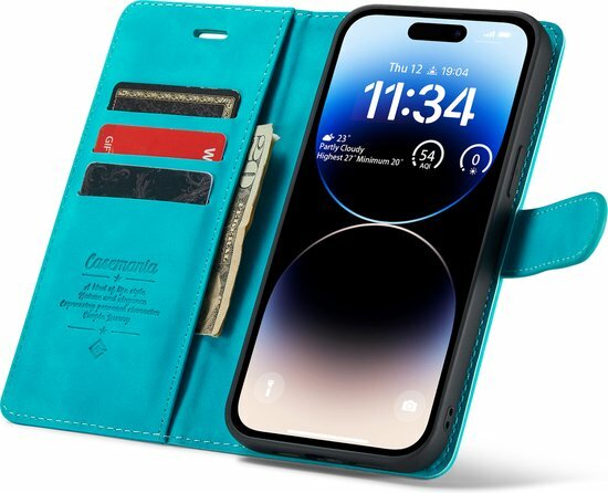 iPhone 14 Pro Max Azure Blue - 2 in 1 Book Case