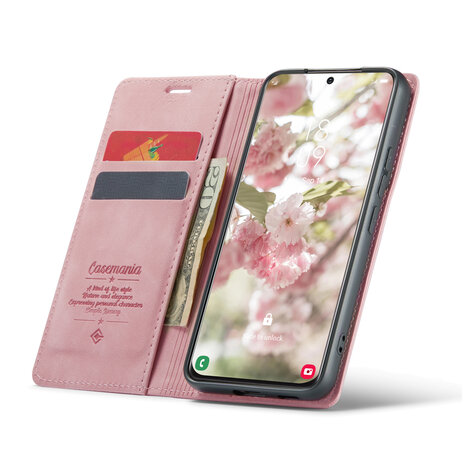 Samsung S24 Plus Pale Pink - Book Case