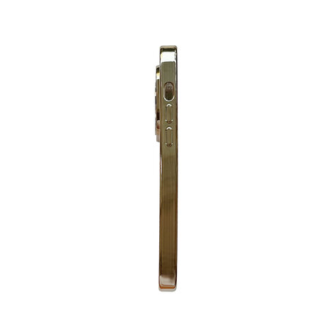 iPhone 15 Pro Goud - TPU Back Cover - Geschikt voor Magsafe