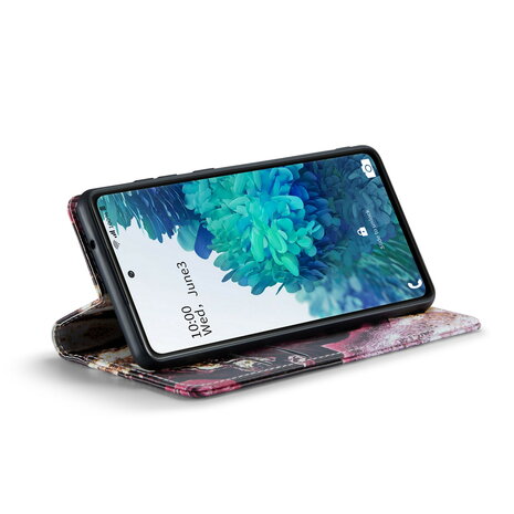 Samsung A53 Magenta Eudialyte - Marmer Book Case