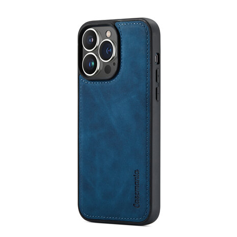 iPhone 15 Pro Max Navy Blue- 2 in 1 Book Case