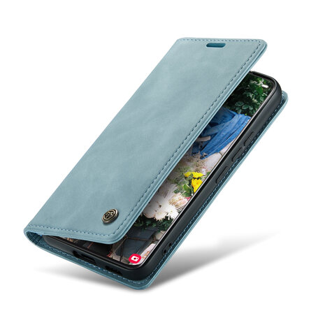 Samsung S24 Plus Aqua Blue - Book Case