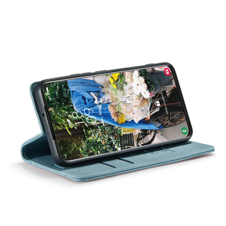 Samsung S24 Plus Aqua Blue - Book Case