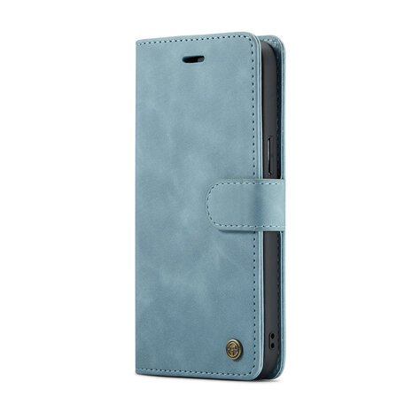 iPhone 15 Pro Max Aqua Blue - 2 in 1 Book Case