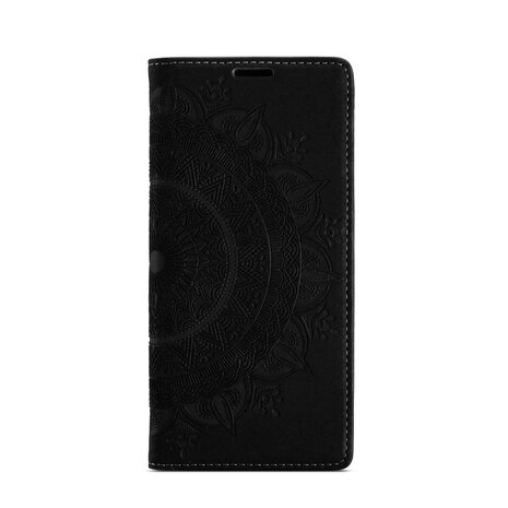 Samsung A15 - Charcoal Gray - Mandala Book Case