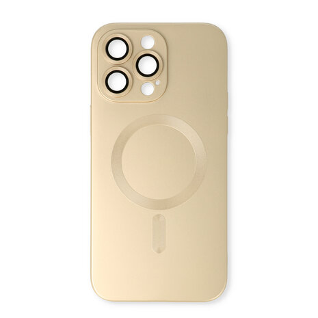 iPhone 15 Pro Goud - MagSafe Matte TPU