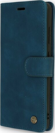 Reno 8 Lite Navy Blue - 2 in 1 Book Case