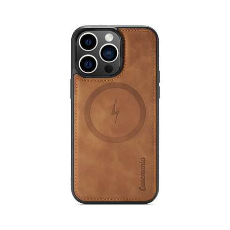 iPhone 15 Pro Sienna Brown - 2 in 1 MagSafe Book Case