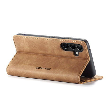 Samsung S24 Plus Sienna Brown - Book Case