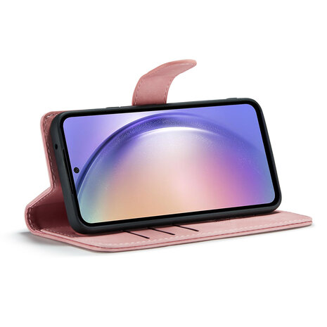 Samsung A56 - Pale Pink - 2 in 1 Book Case