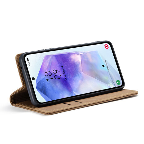 Oppo Reno 11F - Reno 11 F - Sienna Brown - Book Case