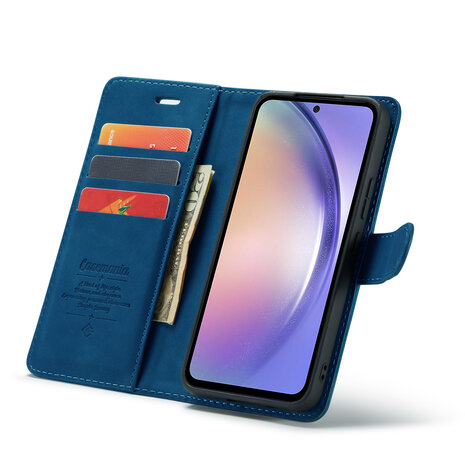 Samsung S24 Plus Navy Blue - 2 in 1 Book Case