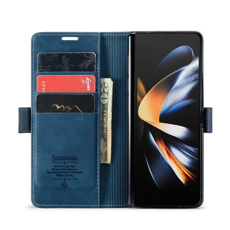 Samsung Z Fold 6 - Navy Blue - Book Case