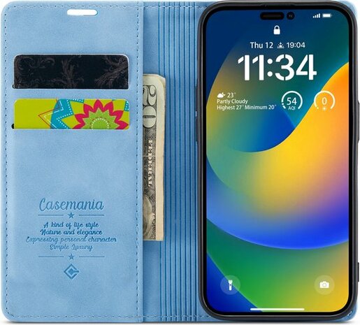 iPhone 14 Pro Max Sky Blue - Book Cover