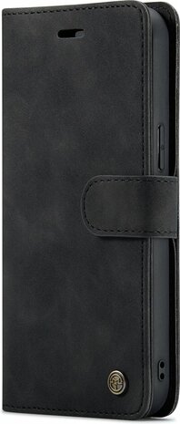 iPhone 14 Pro Max Charcoal Gray - 2 in 1 Book Case