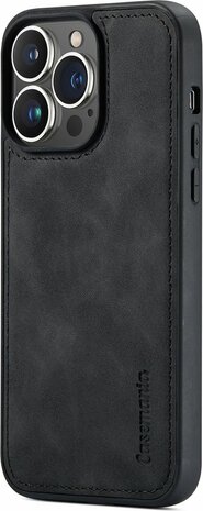 iPhone 14 Pro Max Charcoal Gray - 2 in 1 Book Case