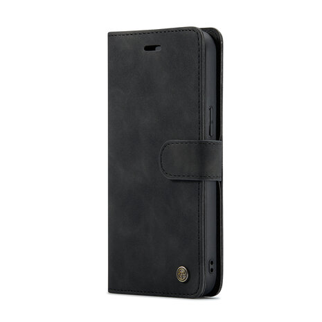 iPhone 15 Pro Charcoal Gray - 2 in 1 Book Case