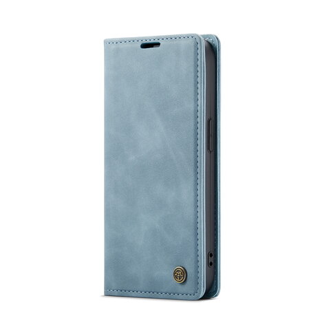 iPhone 15 Pro Max Aqua Blue - Book Case