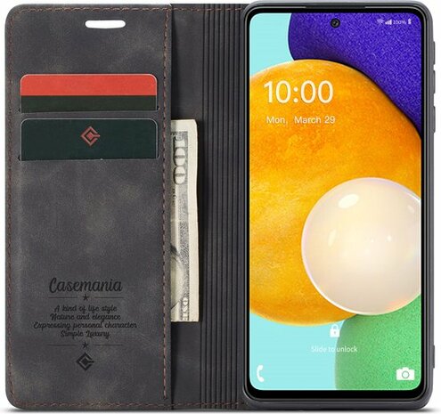 Oppo Reno 8 Lite Charcoal Gray - Book Case