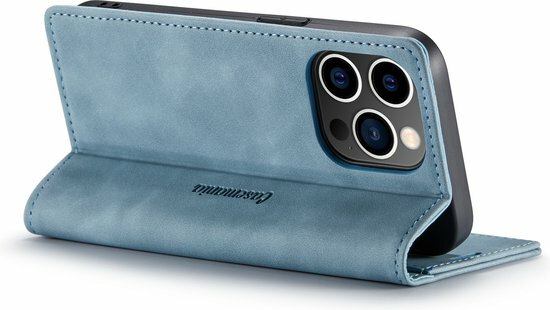 iPhone 14 Pro Max Aqua Blue - Book Case