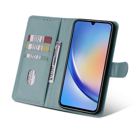 Samsung A34 5G - Blauw - 2 in 1 Book Case