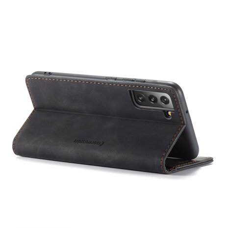 Samsung S24 Plus Charcoal Gray - Book Case