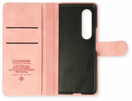 Samsung Z Fold 4 Pale Pink - Book Case