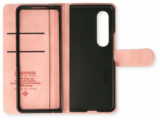 Samsung Z Fold 4 Pale Pink - Book Case