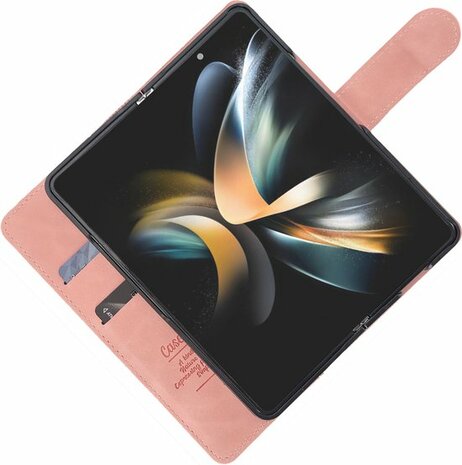 Samsung Z Fold 4 Pale Pink - Book Case