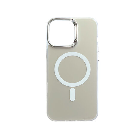 iPhone 15 Pro Max - Zilver - Fusion MagSafe Armor Case