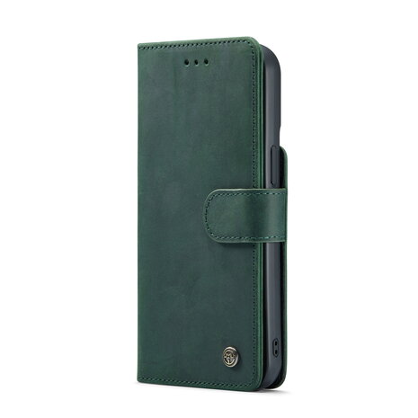 iPhone 15 Pro - Emerald Green - 2 in 1 Lederen MagSafe Case