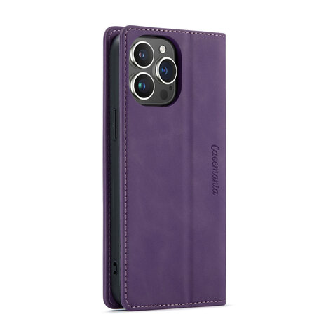 iPhone 15 Pro Deep Purple - Book Case