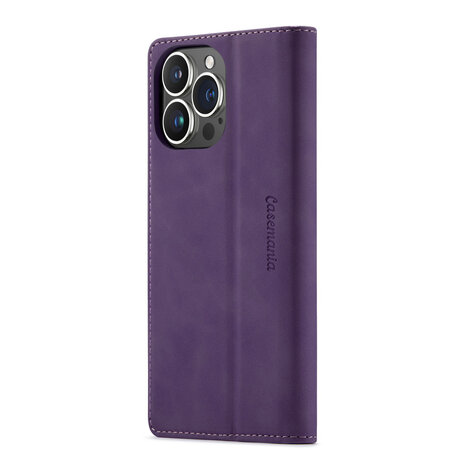 iPhone 15 Pro Deep Purple - Book Case