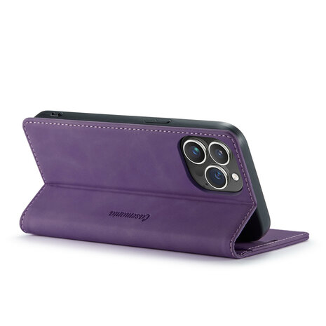 iPhone 15 Pro Deep Purple - Book Case