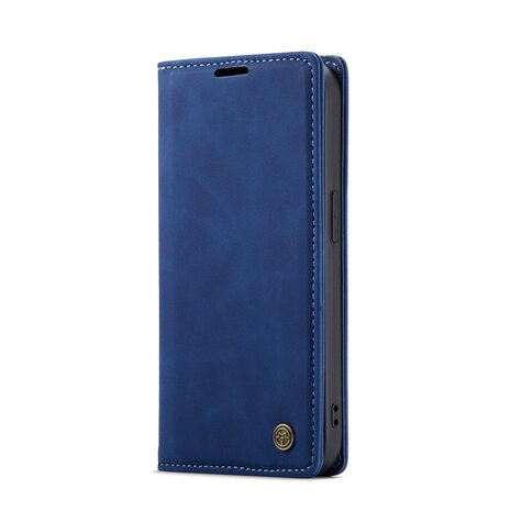 iPhone 15 Pro Navy Blue - Book Case